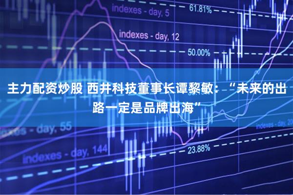 主力配资炒股 西井科技董事长谭黎敏：“未来的出路一定是品牌出海”